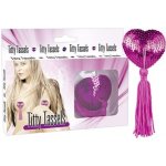 Lepítka na bradavky TITTY TASSELS heart pink – Sleviste.cz