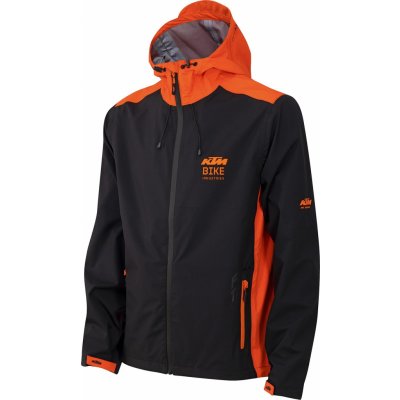 KTM Factory Team Hardshell Wind and Rain black/orange – Zbozi.Blesk.cz