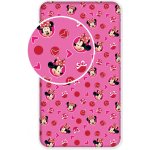 Jerry Fabrics Prostěradlo Minnie hearts 02 90x200 – Sleviste.cz