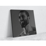 MemeMerch Obraz Gigachad Velikost obrazu: 60x60 cm – Zboží Dáma