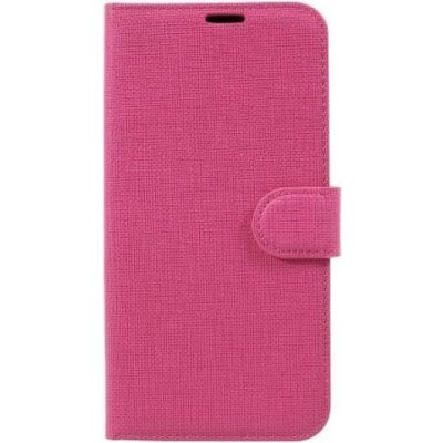 Pouzdro Clothy PU kožené Samsung Galaxy S8 Plus - rose