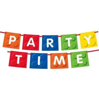 Godan Banner Lego Party Time 182 cm – Hledejceny.cz