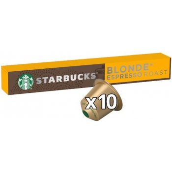 Starbucks by Nespresso Blonde Espresso Roast kávové kapsle 10 kapslí