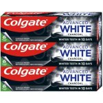 Colgate Advanced White Charcoal 3 x 75 ml – Zboží Dáma