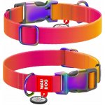 Waudog Nylon collar with QR code for gradient dog – Hledejceny.cz