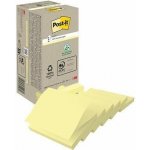 Samolepicí bloček, "Z", žlutý, 76x76 mm, 16x100 listů, recyklovaný, 3M POSTIT – Hledejceny.cz