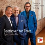 Ludwig Van Beethoven Yo-Yo Ma, Leonidas Kavakos, Emanuel Ax - Beethoven For Three - Symphonies Nos. 2 & 5 CD – Sleviste.cz