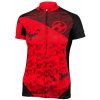 Cyklistický dres HAVEN Singletrail NEO women red