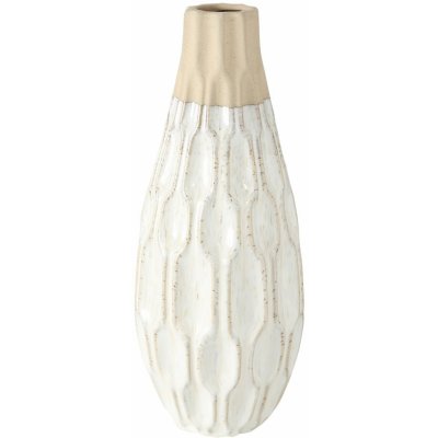 Boltze Home Váza na květiny, MALIA, 35 cm bílý – Zboží Mobilmania