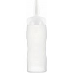 ARAVEN Mačkací láhev, LDPE, ø: 70 mm, výška: 193 mm, objem: 0,35 L, bílá – Sleviste.cz