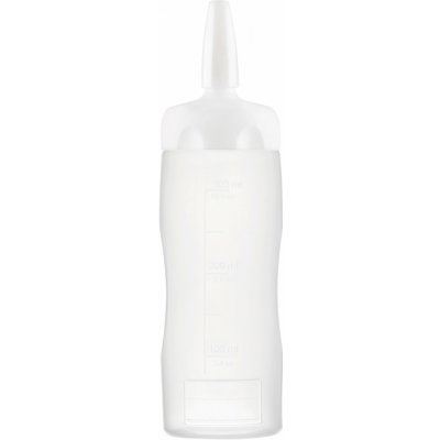 ARAVEN Mačkací láhev, LDPE, ø: 70 mm, výška: 193 mm, objem: 0,35 L, bílá – Sleviste.cz