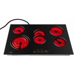 Jago 80615 JAGO Sklokeramická varná deska, 6800 W – Zboží Dáma