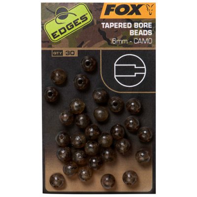 Fox Edges Camo Tapered Bore Beads 6 mm 30 ks – Hledejceny.cz