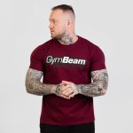 GymBeam tričko Beam Burgundy burgundy – Zboží Dáma GymBeam tričko Beam Burgundy burgundy – Zboží Dáma