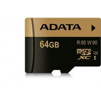 ADATA microSDXC 64 GB UHS-I U1 AUSDX64GUI3V30G-RA1