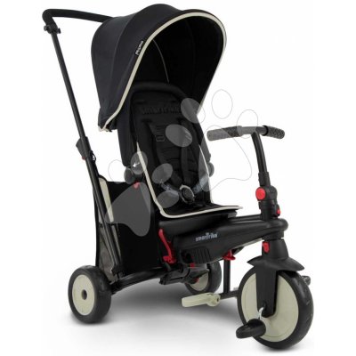 Smart Trike skládací a sklápěcí smarTfold 6v1 Black 300 Plus Touchsteering kompaktní s EVA koly – Sleviste.cz