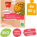 BABYBIO Kiwi mango a kokos 4 x 90 g – Zboží Dáma