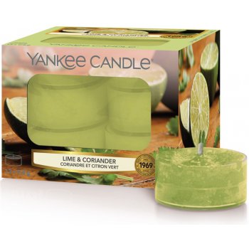 Yankee Candle Lime & Coriander 12 x 9,8 g
