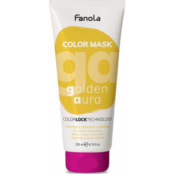 Fanola Color Mask barevné masky Golden Aura zlatá 200 ml
