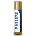 Philips Premium Alkaline AAA 4ks LR03M4B/10 – Zboží Mobilmania