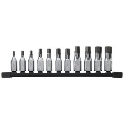 Milwaukee 4932480567 Šroubovací bity 3/8" Hex 4 ÷ 14 mm na kolejnici (Sada 11 dílů) – Hledejceny.cz