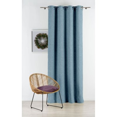 Mendola Fabrics Modrý závěs 140x245 cm Riva – Mendola Fabrics – Hledejceny.cz