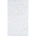 Nalepovací kamínky dpCraft 3 mm 806 ks - stříbrné s duhovými odlesky – Hledejceny.cz