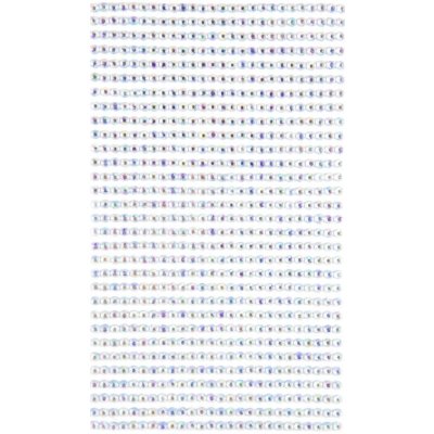 Nalepovací kamínky dpCraft 3 mm 806 ks - stříbrné s duhovými odlesky – Hledejceny.cz