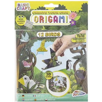 DIY Kreativní sada Origami ptáci 100050 – Zbozi.Blesk.cz