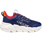 Geox J Flexyper Fast A dětské vycházkové boty tmavě modrá – Zboží Dáma