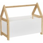 Atmosphera for Kids truhla domeček 50 x 59 x 30 cm bílá – Zbozi.Blesk.cz