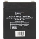 EMOS B9653 12V 4,5Ah 1201000700 – Hledejceny.cz