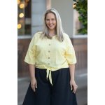 Halenka s knoflíčky Moja bílá – Zboží Dáma