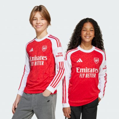 adidas Domácí dres Arsenal 25/26 Long Sleeve Kids – Sleviste.cz