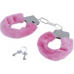 Fiestas Guirca Kovová pouta plyšová růžová – Zboží Dáma Fiestas Guirca Kovová pouta plyšová růžová – Zboží Dáma