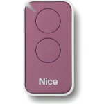 NICE S.p.A. 2-kanálový bílý radiový ovladač INTI2L s fialovým panelem s plovoucím kódem – Zboží Mobilmania