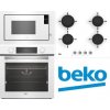 Set domácích spotřebičů Set Beko BBIE18300W + HILG64220SW + BMGB25333WG