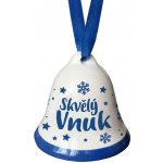 Nekupto Vánoční zvonek s potiskem Skvělý vnuk – Hledejceny.cz