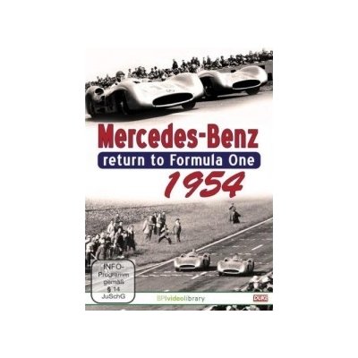 Mercedes Benz Return to Formula One 1954 DVD – Sleviste.cz