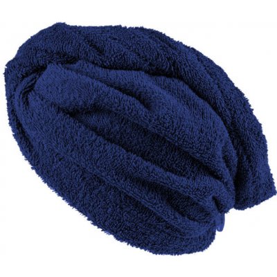 Xpose froté turban na vlasy Verona 30 x 75 cm tmavě modrá