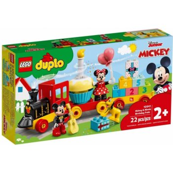LEGO® DUPLO® 10941 Narozeninový vláček Mickeyho a Minnie