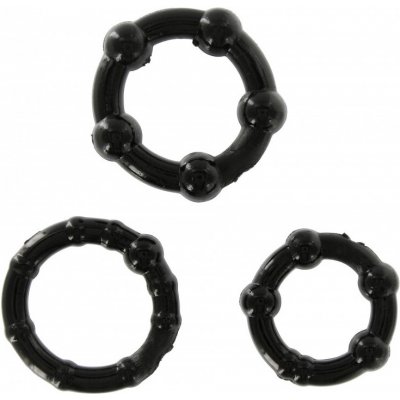 Stay Hard Three Rings - Černá – Sleviste.cz