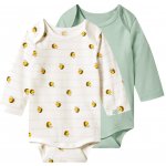 lupilu Dětské body s dlouhými rukávy2 kusy mintová – Hledejceny.cz