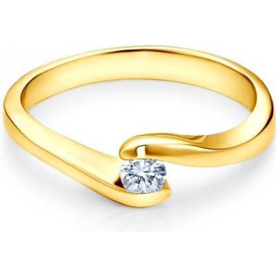 Savicky zásnubní prsten zlato diamant PZ 68 Z