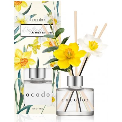 Cocodor aroma difuzér s tyčinkami Daffodil Vanilla & Sandalwood 200 ml