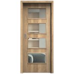 Sapeli Swing Komfort M49 posuvné dub Halifax 60 x 210 cm Čiré sklo – Hledejceny.cz