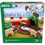 Vláčkodráha Brio World 33988 Sada severských lesních zvířat – Hledejceny.cz