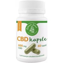 Zelená Země CBD kapsle 600 mg 60 ks