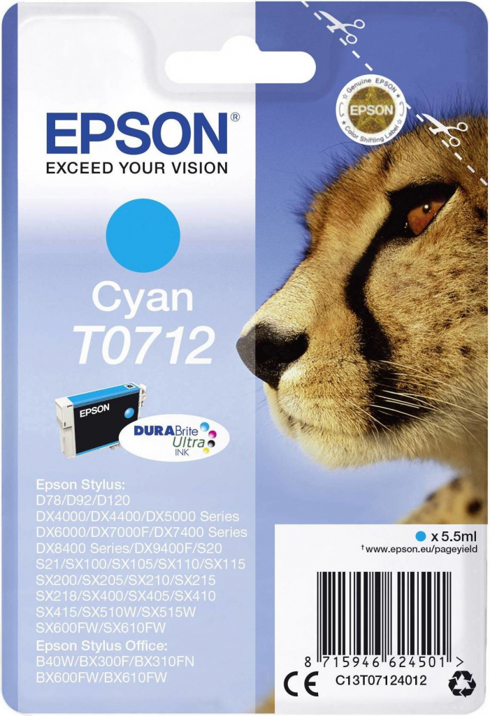 Epson C13T0712 - originální