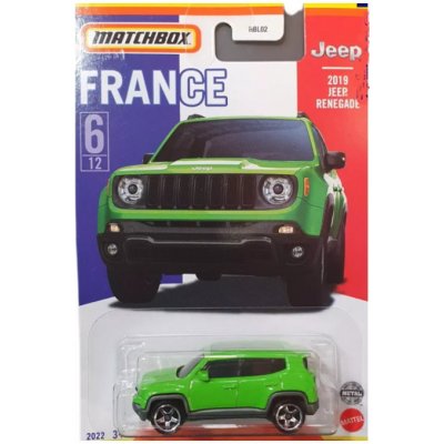 Toys Auto Matchbox France 2019 Jeep Renegade – Zbozi.Blesk.cz
